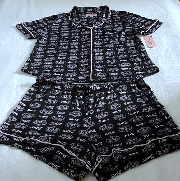 Juicy🍊 Couture "JC Love❤️ Crowns"👑 Sleepwear😴 Set - NWT - Picture 12 of 16